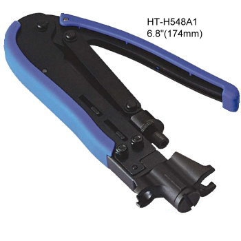HT-H548A1 - компрессионный инструмент для для F-разъёмов (RG59, RG6, RG11)