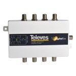 Televes 7402 - активный широкополосный сплиттер на 8 выходов