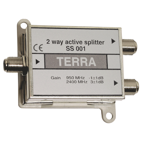 TERRA SS-001 - 2-ух канальный активный делитель сигнала
