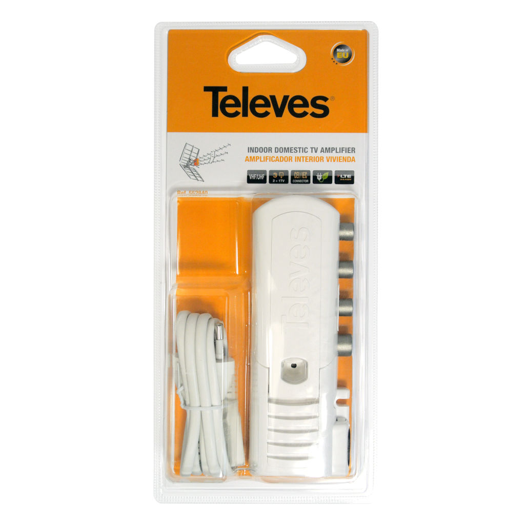 Квартирный усилитель со встроенным фильтром LTE - Televes 552840